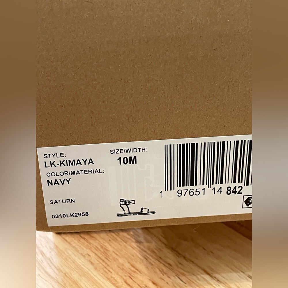 Lucky Brand Kimaya Sandals Size 10 | Coastal Grandma Minimal Summer Shoe NWT - Picture 3 of 4